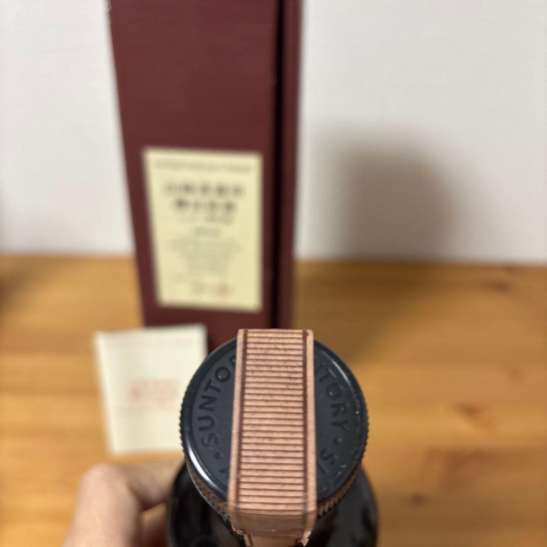 サントリーピュアモルトウイスキー　山崎蒸溜所　樽出原酒　シェリー　箱付　未開封