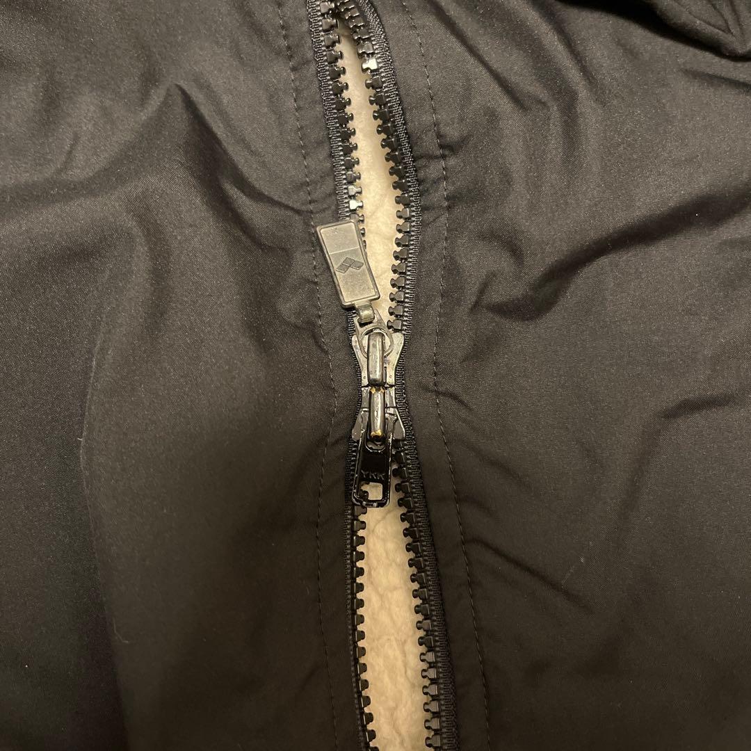 arena ベンチコート　ボア　フルジップ