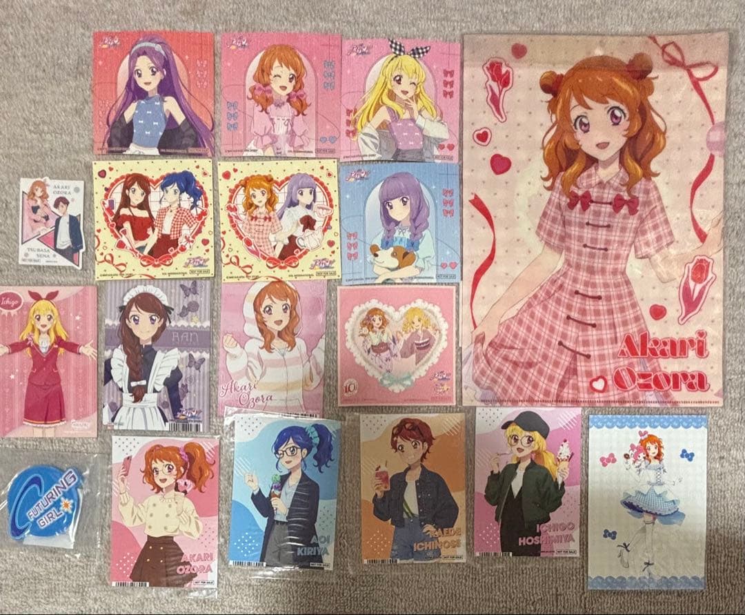 アイカツ！　まとめ売り　夏樹みくる　氷上スミレ　神崎美月　大空あかり　WM