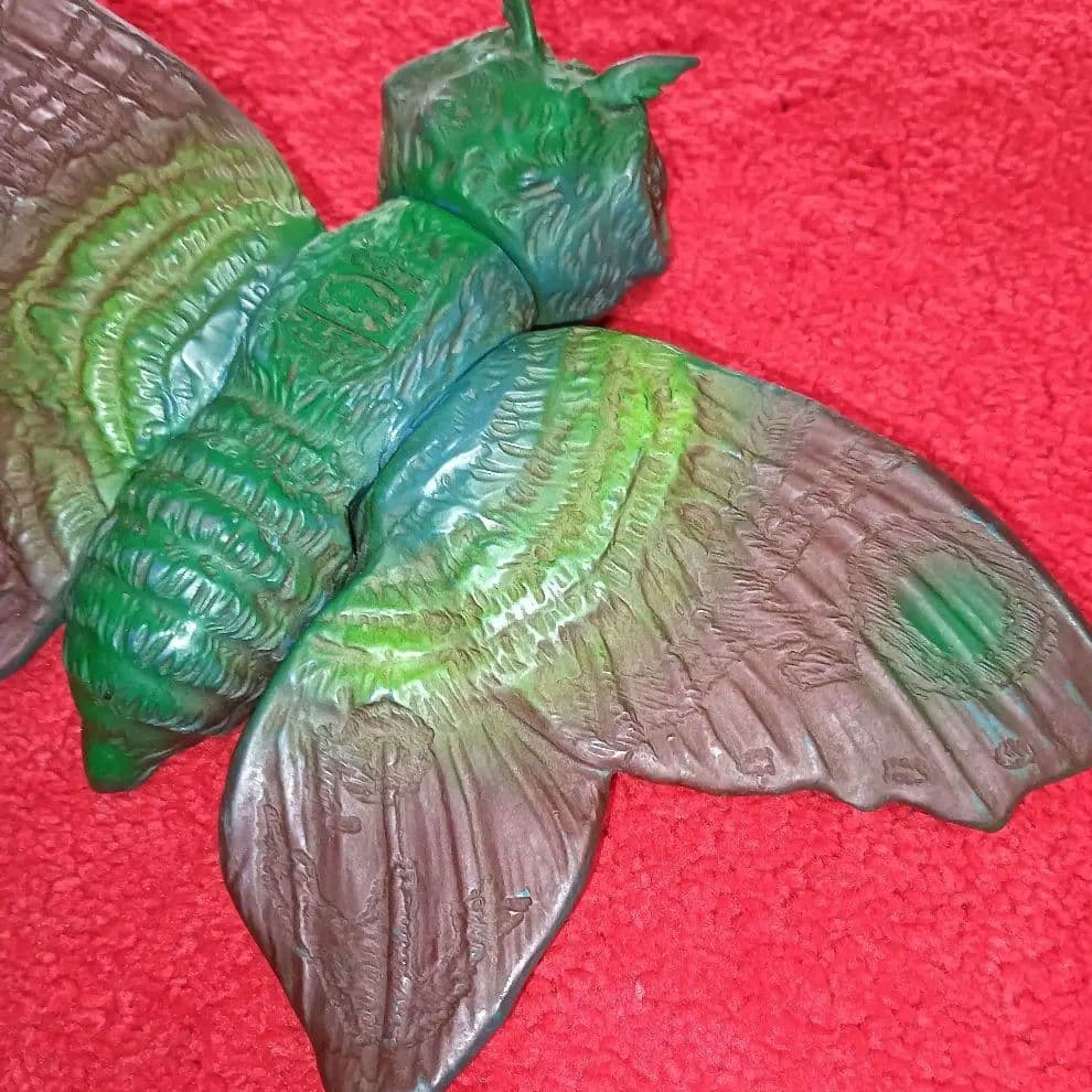 ☆当時物　昭和レトロソフビ　モスラ☆　　ゴジラGODZILLA　怪獣　ブルマァク