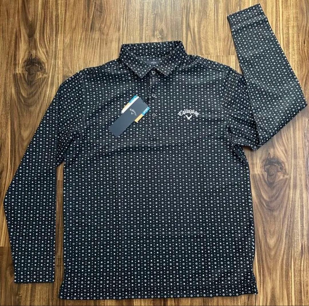 新品、未使用品　Callaway 花柄シャツ LLサイズ