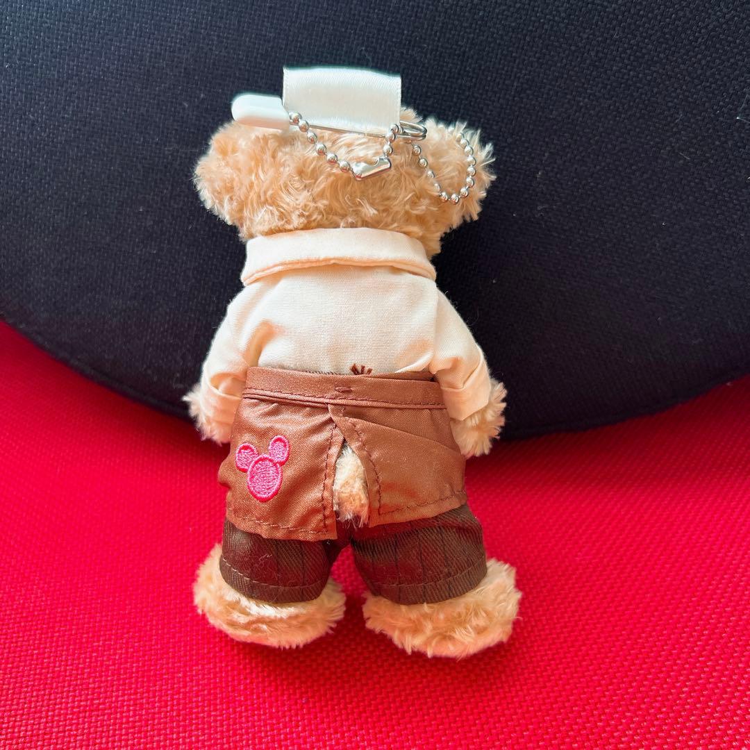 ダッフィー　ぬいぐるみバッジ　バレンタイン