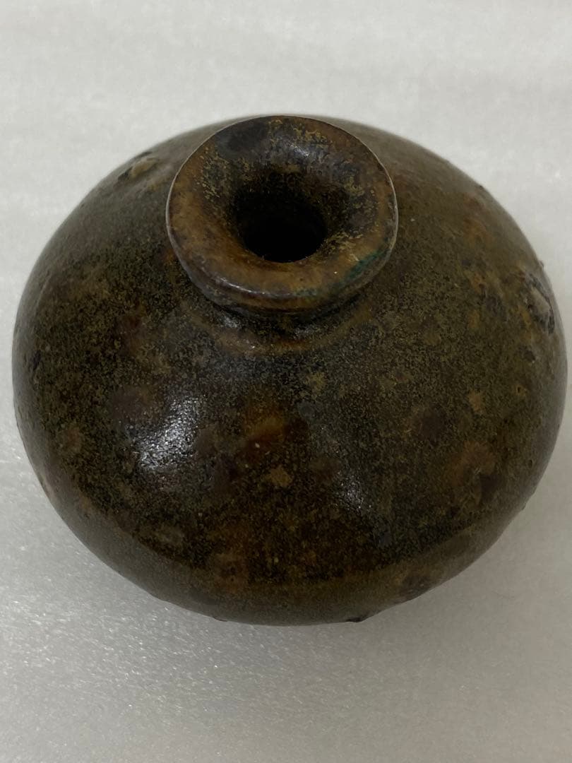 3-3251 骨董　琉球油壺・伊万里染付油壺