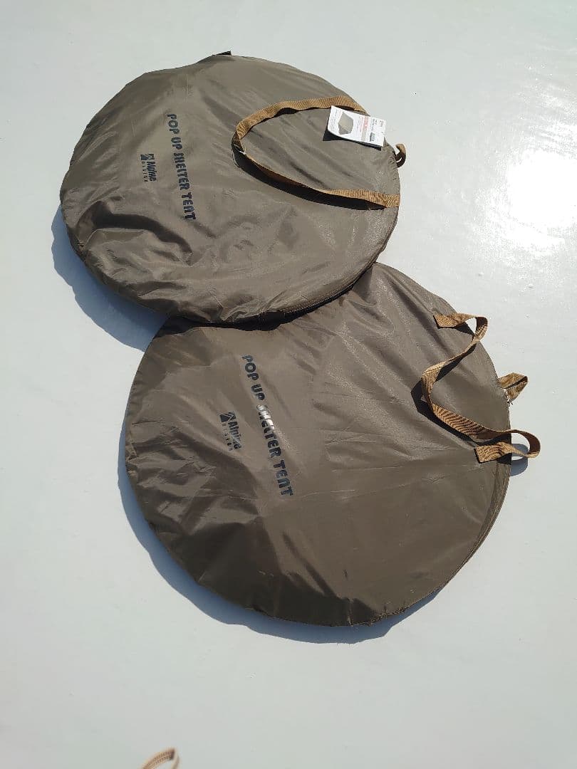 アルパインデザイン ポップアップュシェルターテント Ⅱ（２個）