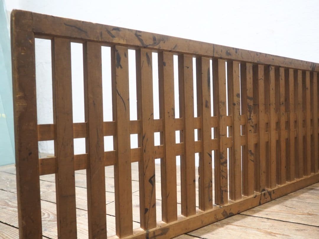 1226 アンティーク　帳場格子　間仕切り　衝立　結界　骨董　レトロ　インテリア