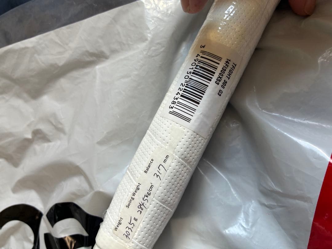 Tecnifibre T-FIGHT 300 最新版　国内正規スペック計測済み