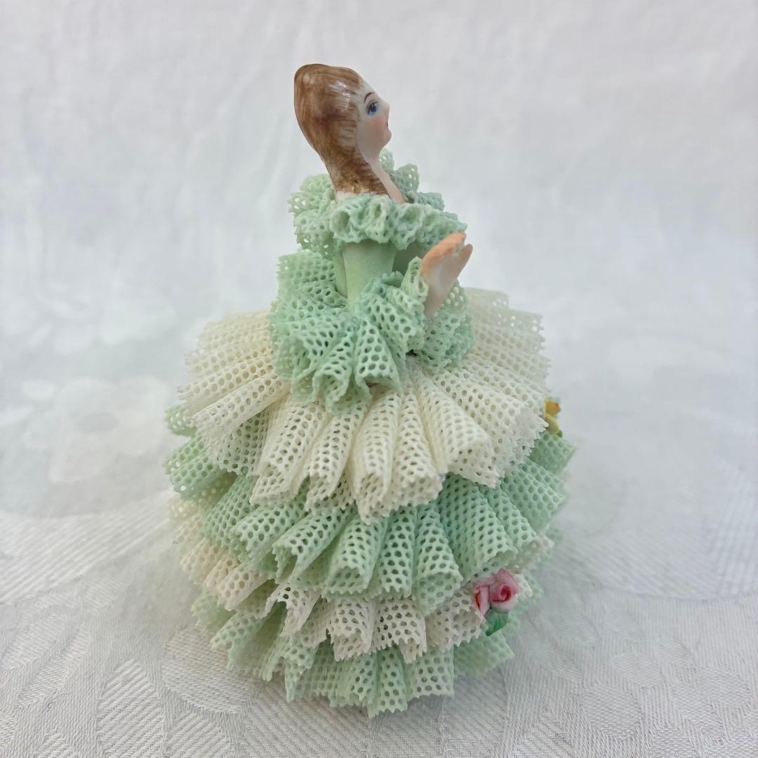 専用　アイリッシュドレスデン レース陶器人形 \"Rosa\" 3体セット③