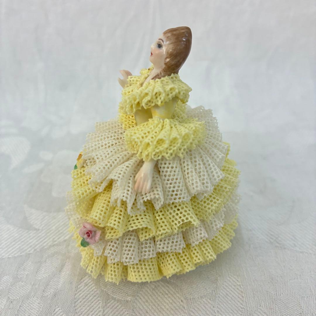 専用　アイリッシュドレスデン レース陶器人形 \"Rosa\" 3体セット③