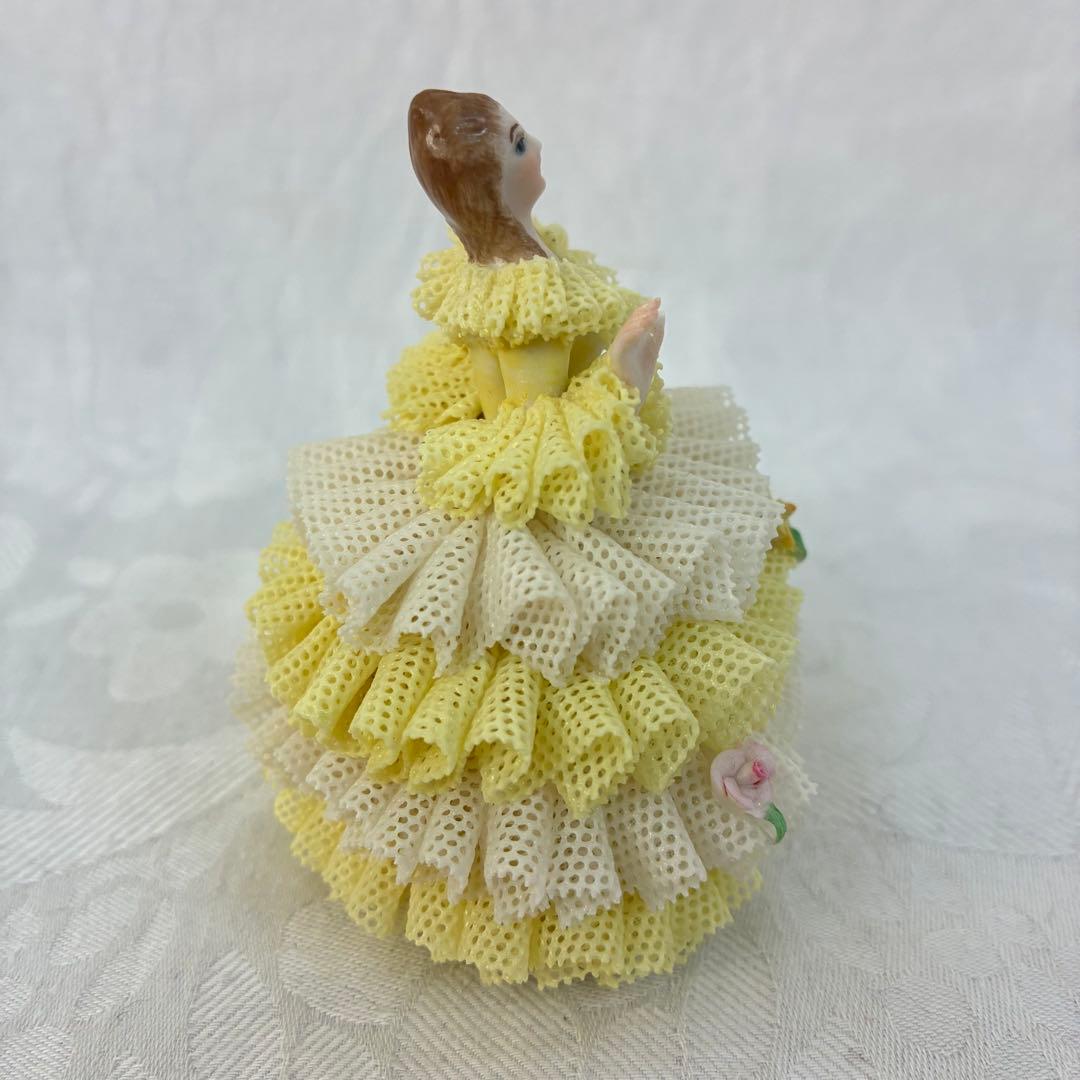 専用　アイリッシュドレスデン レース陶器人形 \"Rosa\" 3体セット③