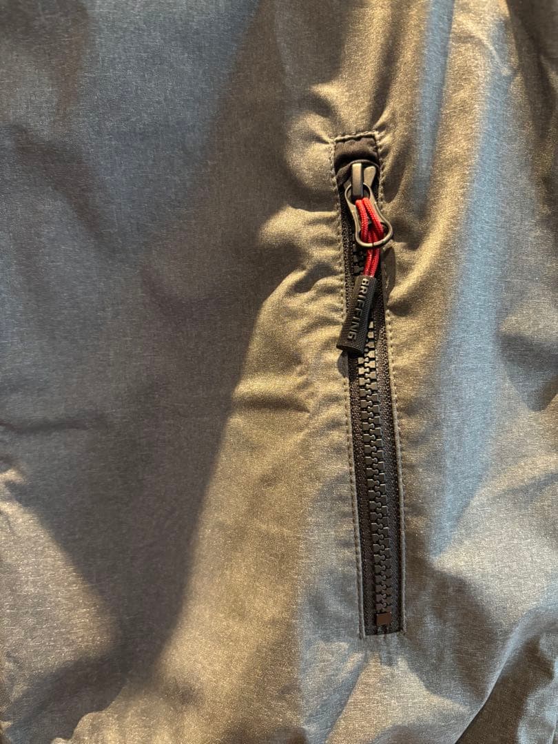 BRIEFING ゴルフ　ウィンドベスト　グレー　M