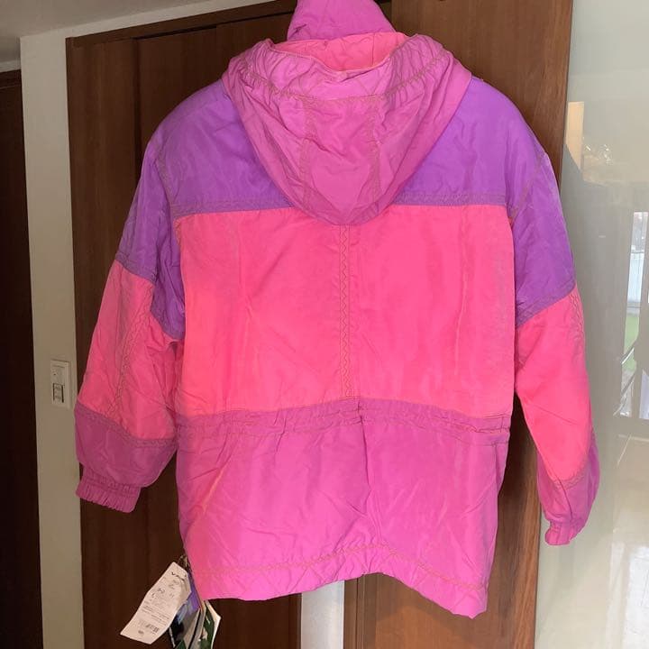 激レア♡phenix スキーダウンジャケット パープル ピンク ハート レトロ