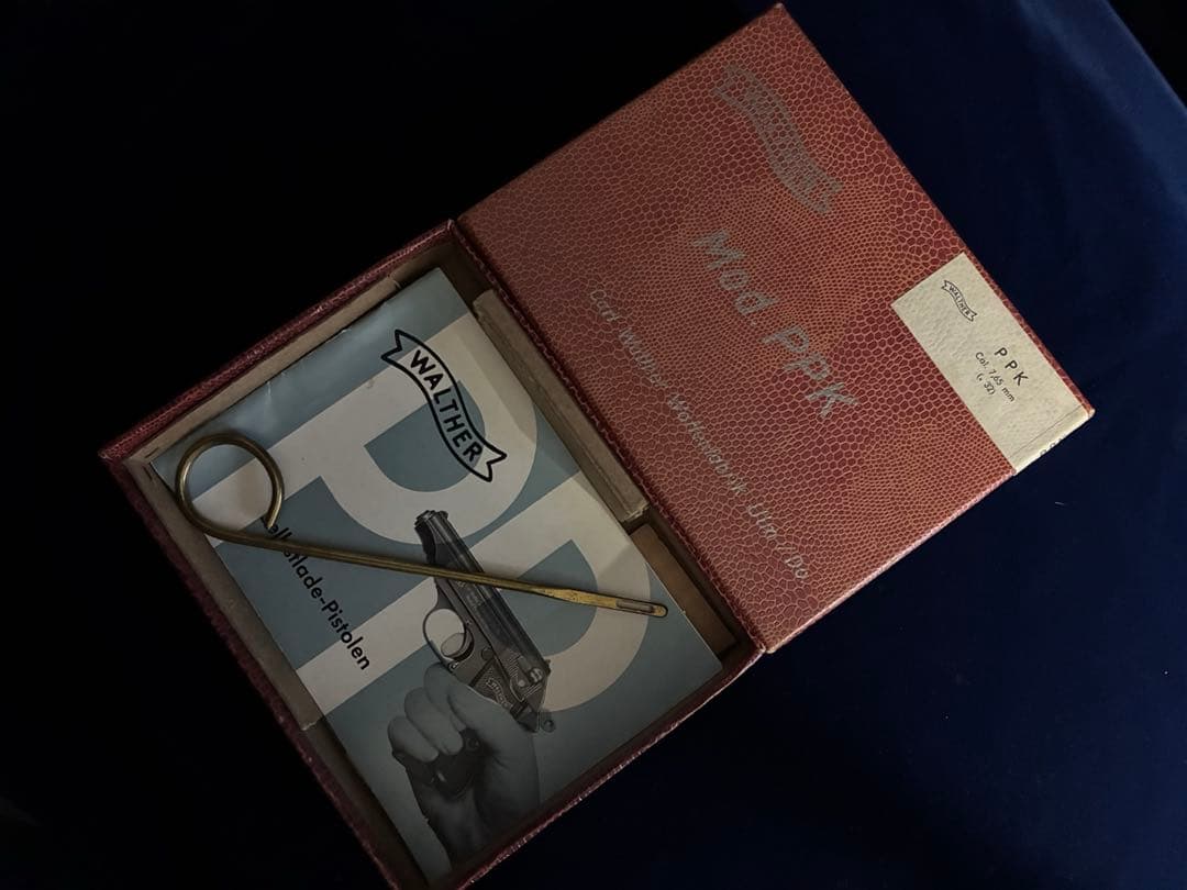 ワルサーPPK ワルサー社純正　化粧箱