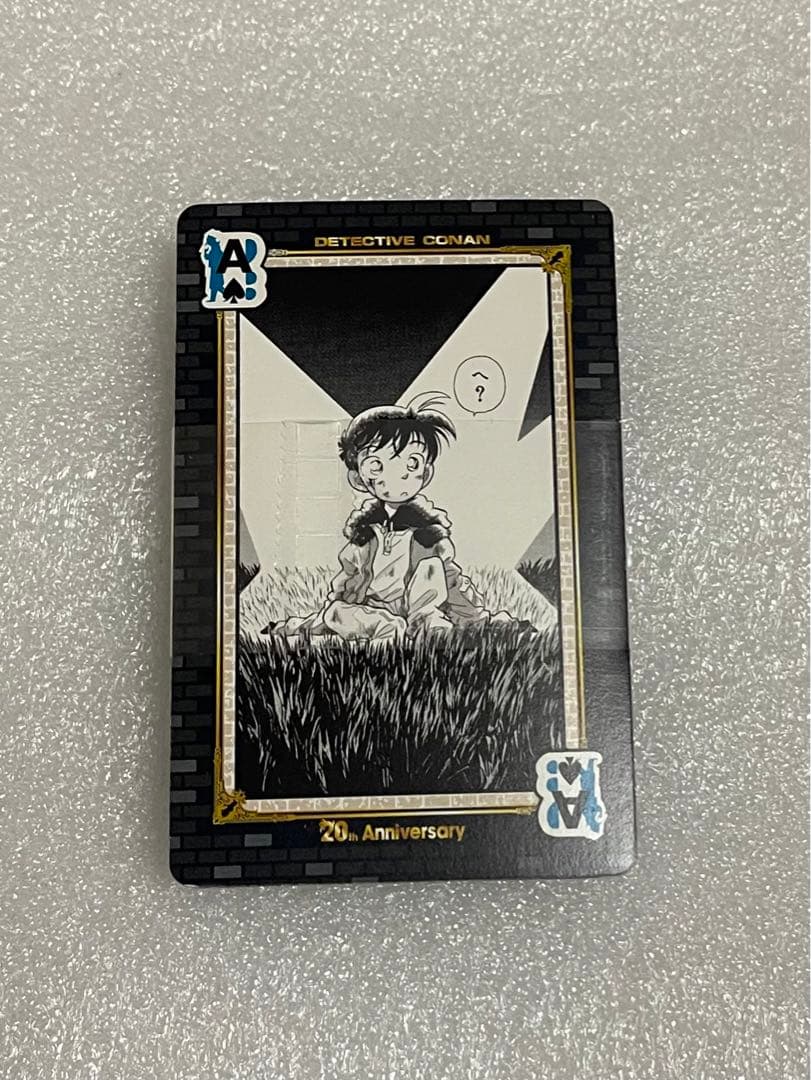 即購入可　名探偵コナン 連載20周年記念 名言&名シーン特製トランプ 青山剛昌