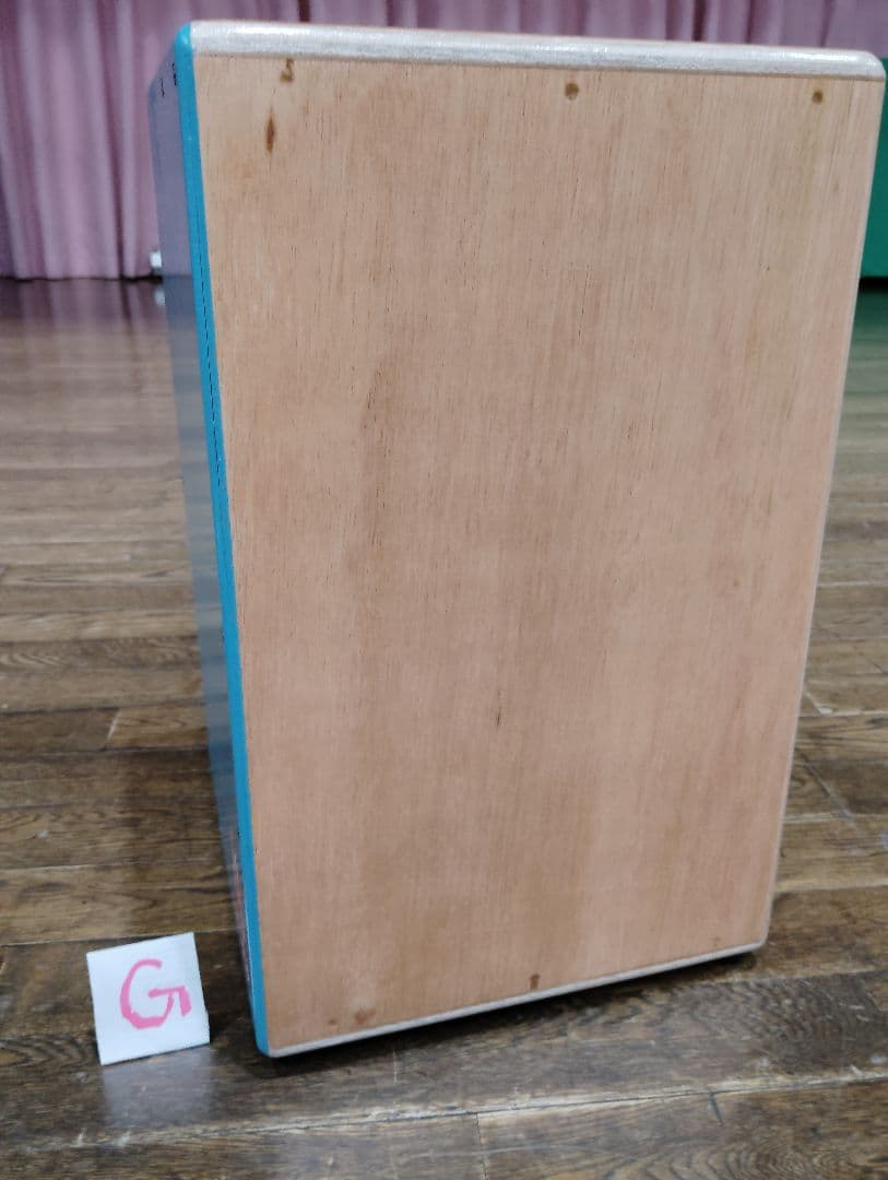 KS STUDIO カホン 青色 巾着型ケース付き