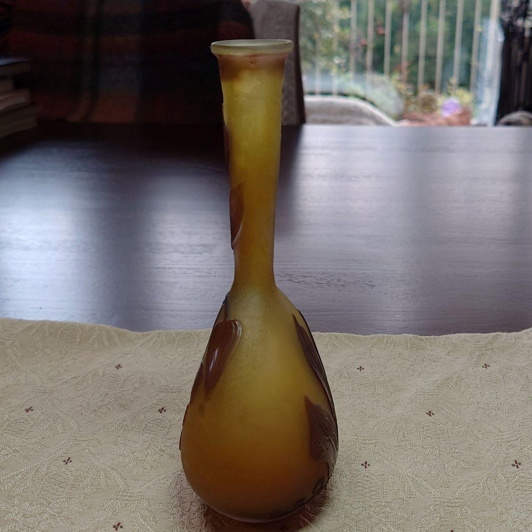 アンティーク　エミール ガレ 花瓶