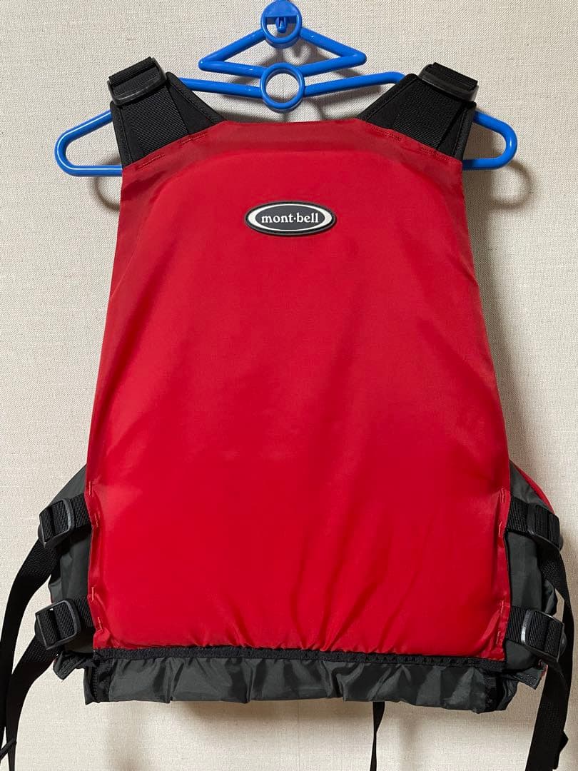mont-bell ライフジャケット L/XL レッド