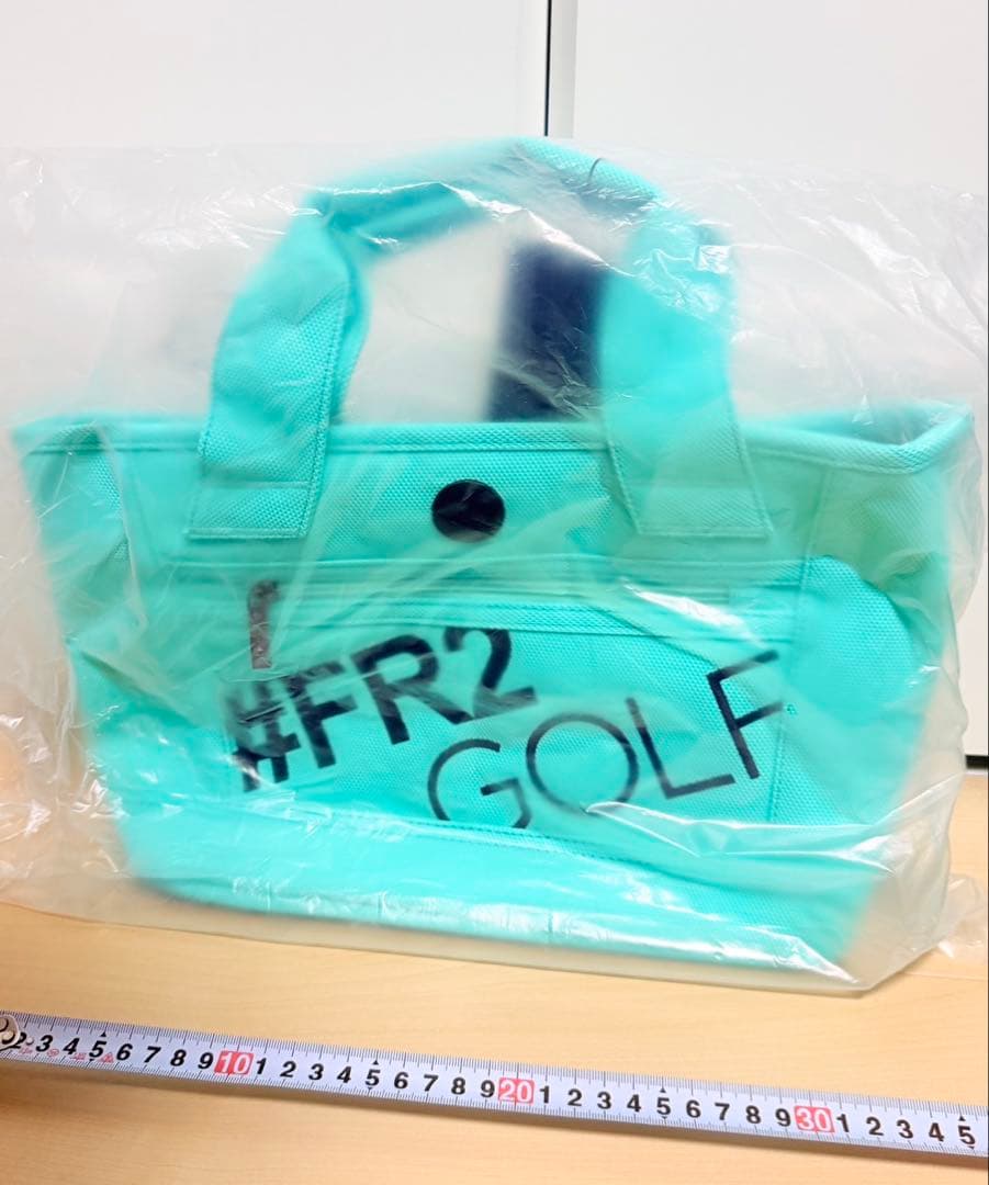 【沖縄店限定品】新品未使用 #FR2 GOLF カートバッグ ターコイズブルー