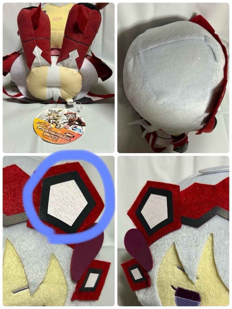 【未使用タグ付き】戦姫絶唱シンフォギアAXZ デフォルメXLぬいぐるみ 6点