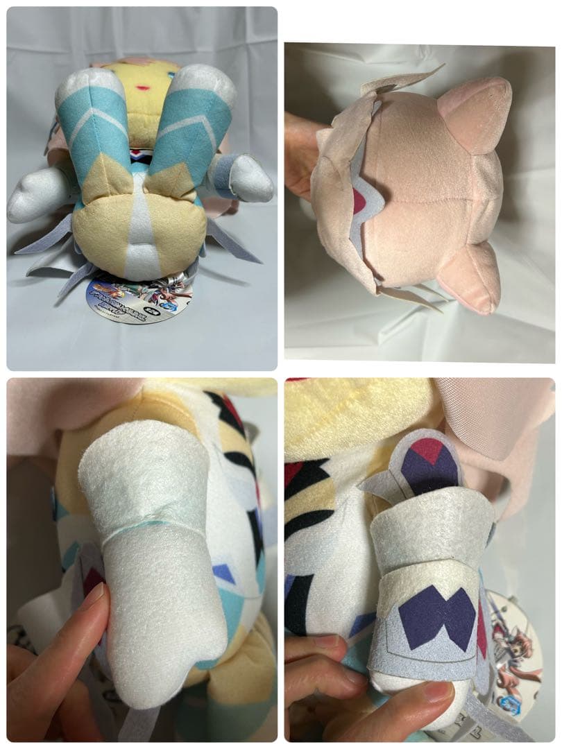 【未使用タグ付き】戦姫絶唱シンフォギアAXZ デフォルメXLぬいぐるみ 6点