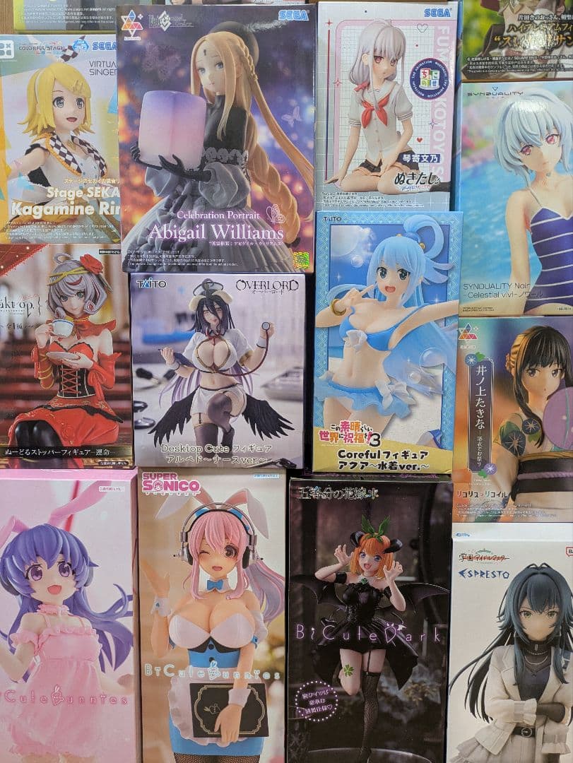 美少女プライズ　フィギュア　30個