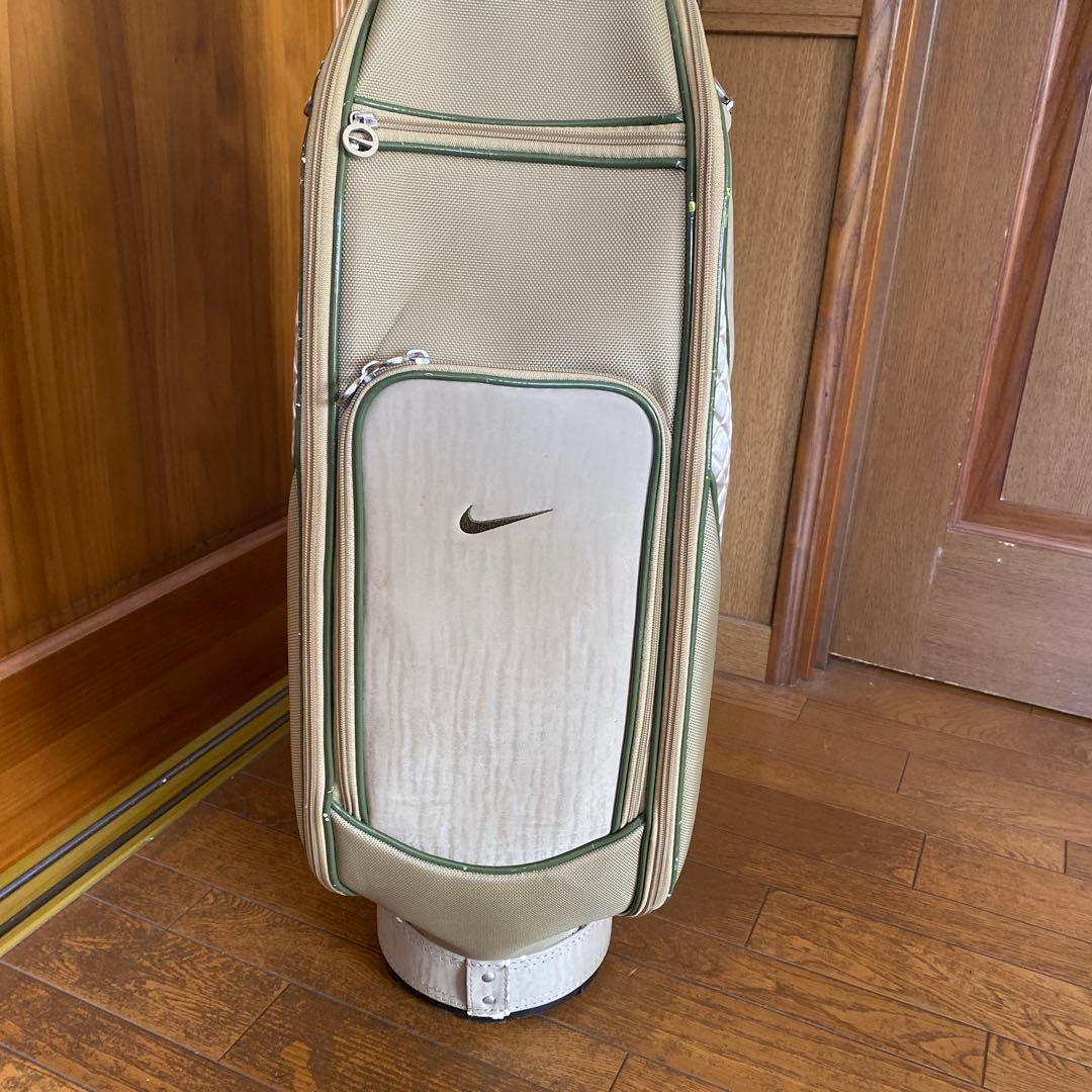 良品NIKI GOLF キャディバッグ ベージュポーチ付きレディース　メンズ