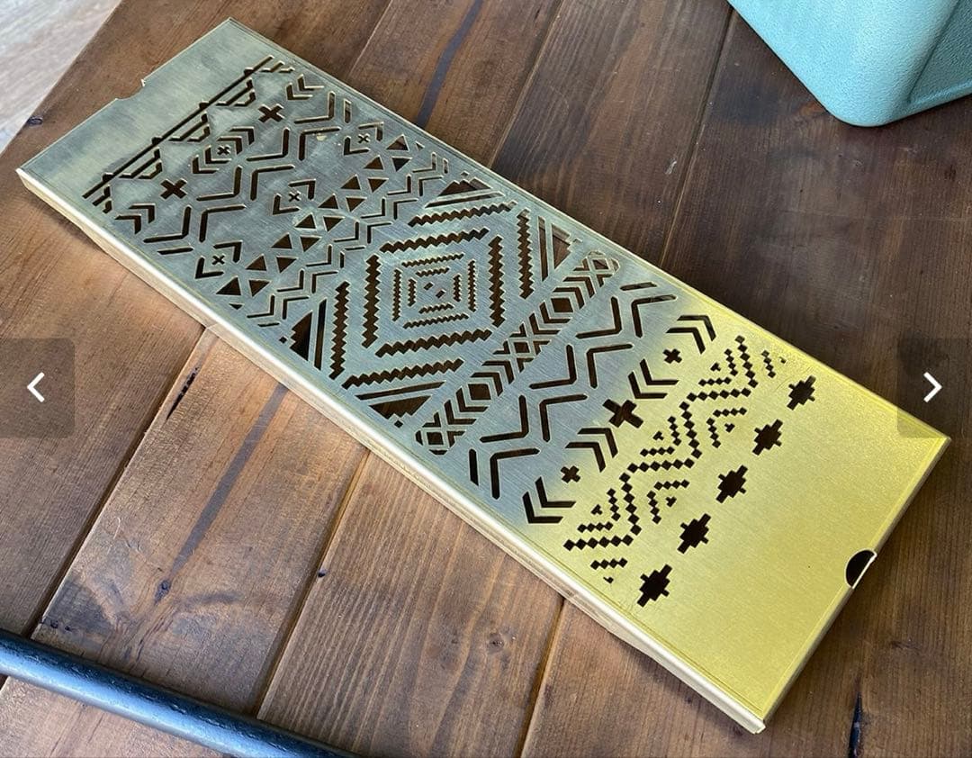 真鍮　802プロダクツ　天板　2枚セット