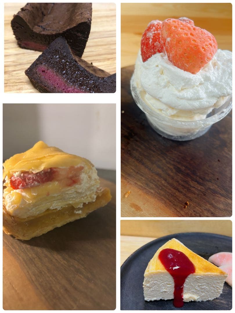 おやつ便　オーダーページ　シフォンケーキサンド　チーズケー