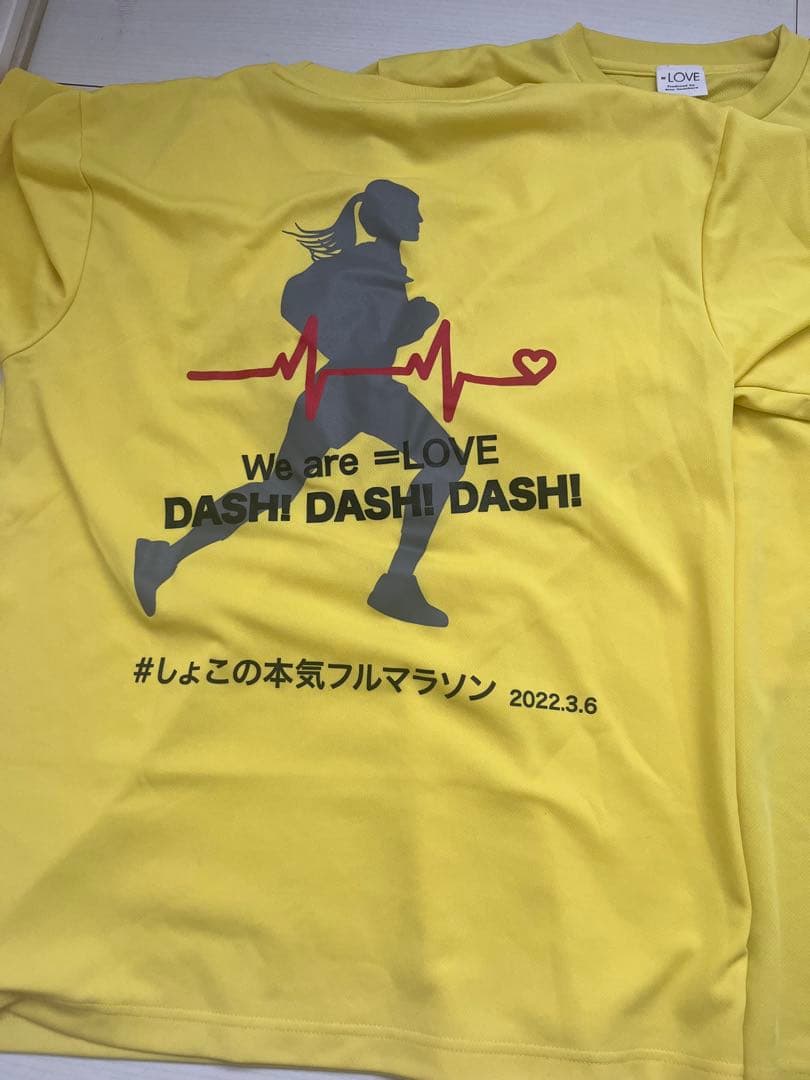 瀧脇笙古　ランニングTシャツ、タオル、靴下フルセット