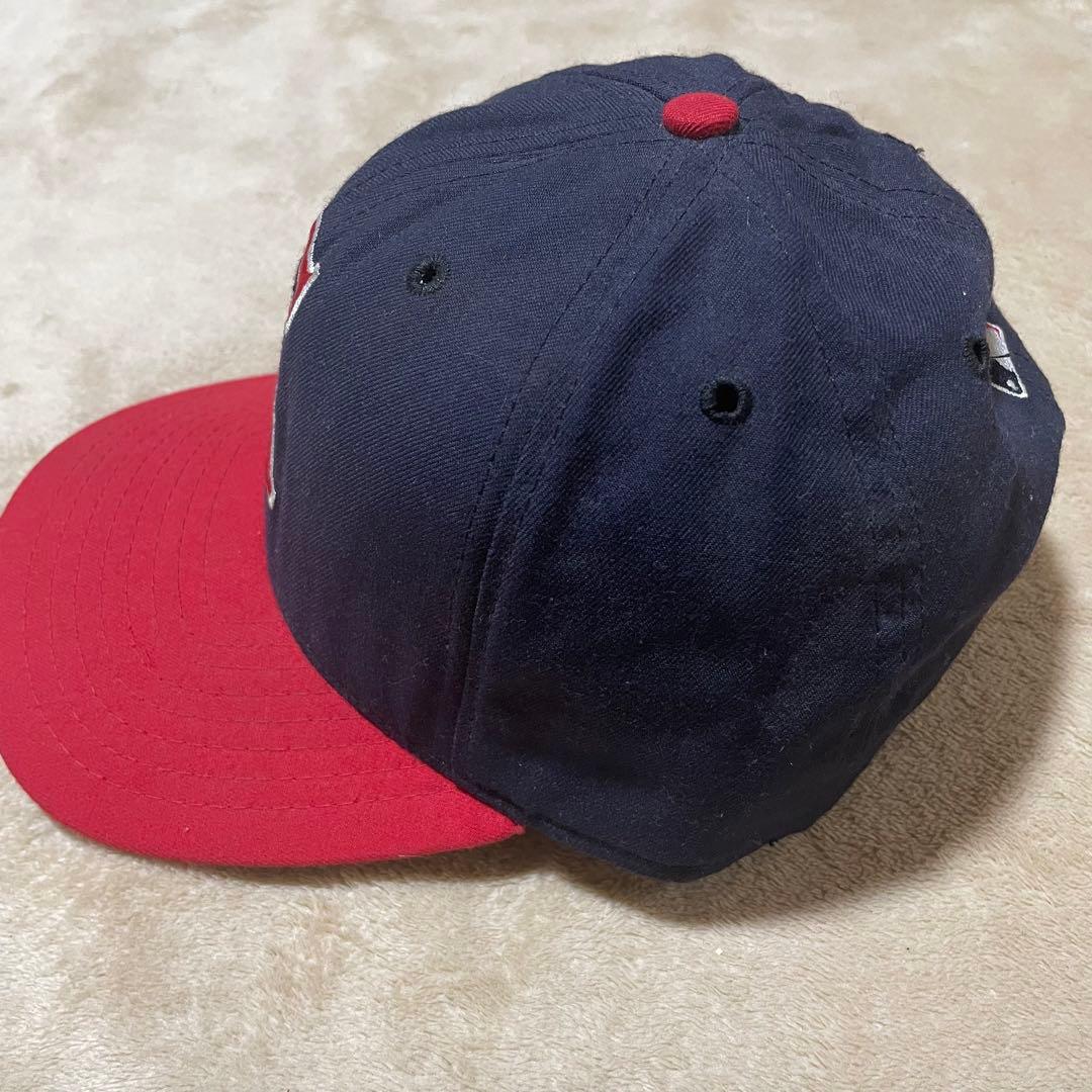 ②80s USA製 new era MLB カリフォルニアエンジェルス キャップ