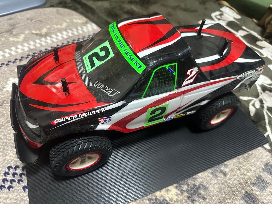 タミヤ　TT-02T サーボ　受信機付き