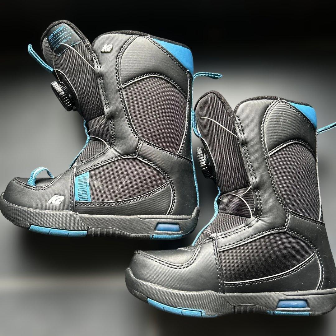 K2 スノーボードブーツ　靴　MINI TURBO 18.5センチ　キッズ