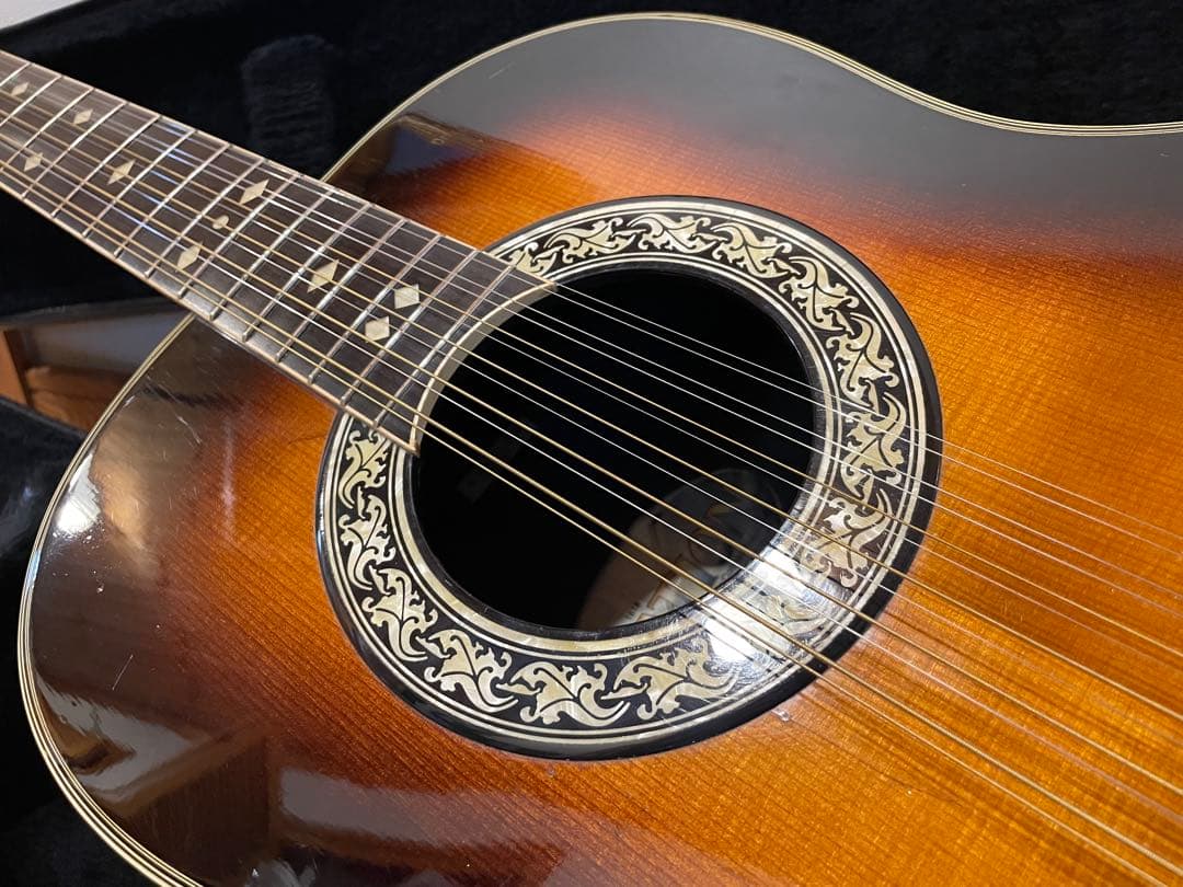 ovation 1618 12弦 ビンテージ エレアコ