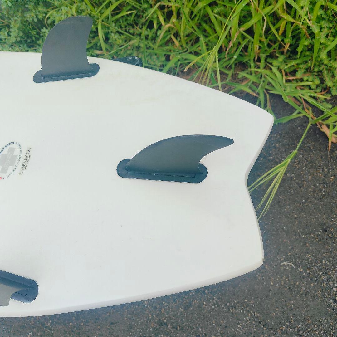 【極美品】NSP ショートボード 5’6” フィッシュテール 付属品完備 送料込