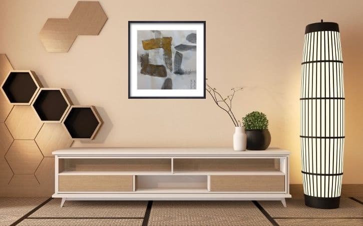 【値下げ】墨アート　‘’均衡‘’(10%OFF※12/31迄)