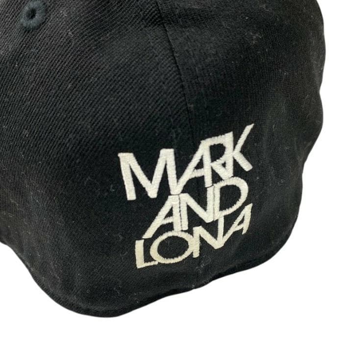 美品 中古 マーク＆ロナ 210FITTED スカル キャップ 帽子 ゴルフ