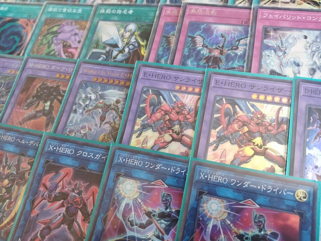 遊戯王　HERO　デッキ　うらら　マスク・チェンジ　無限泡影