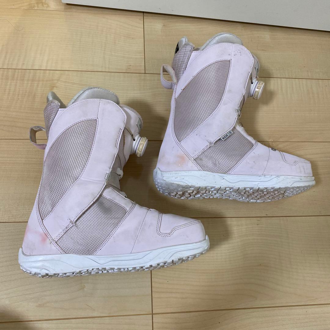 【即日発送】RIDE ライド ピンクスノボブーツ　SAGE サージ24.5cm
