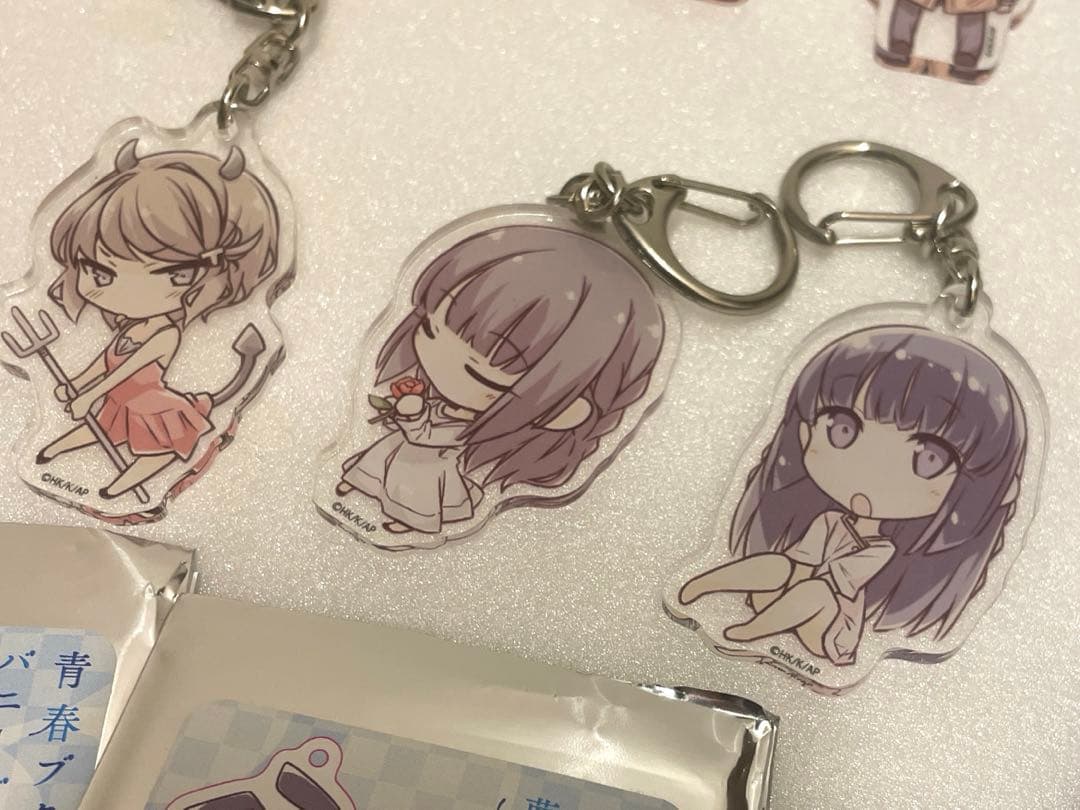 青ブタ　トレーディングアクリルキーホルダー　コンプ　10種