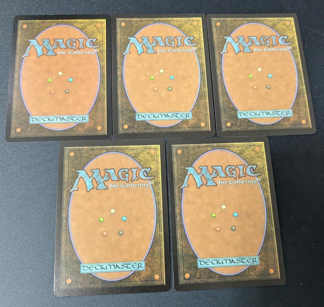 MTG Foil 基本土地５種(平地/島/沼/山/森) Secret Lair