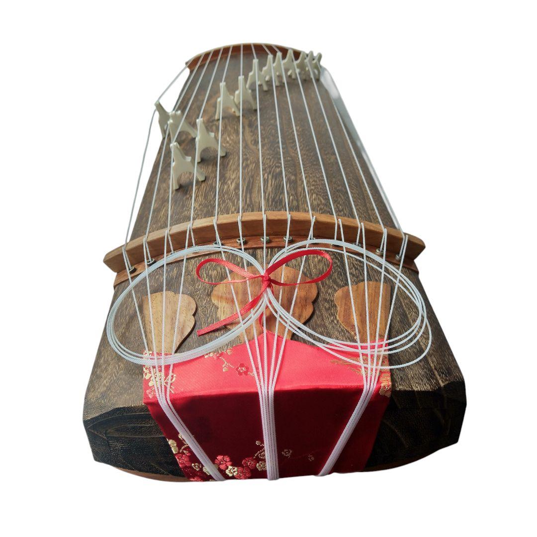 【美品】ゼンオン 文化琴 13弦 本体・ケース付 付属品完備