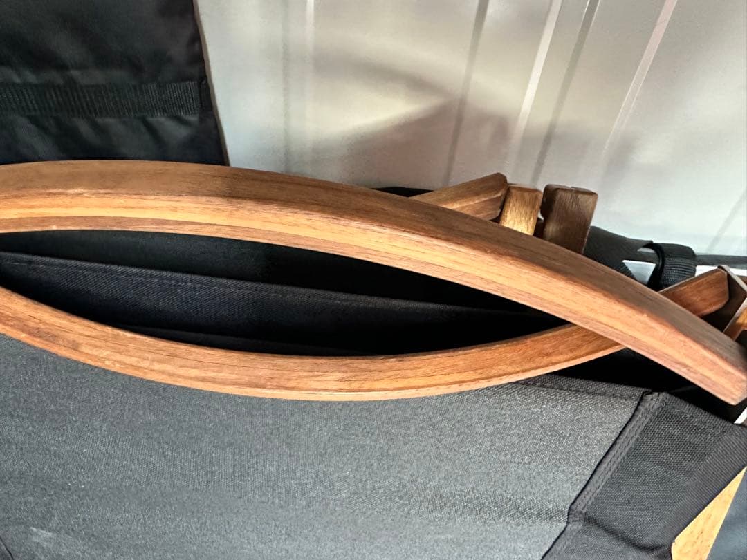 ウォールナットフォールディングチェア　テーブルセット　椅子分解可能