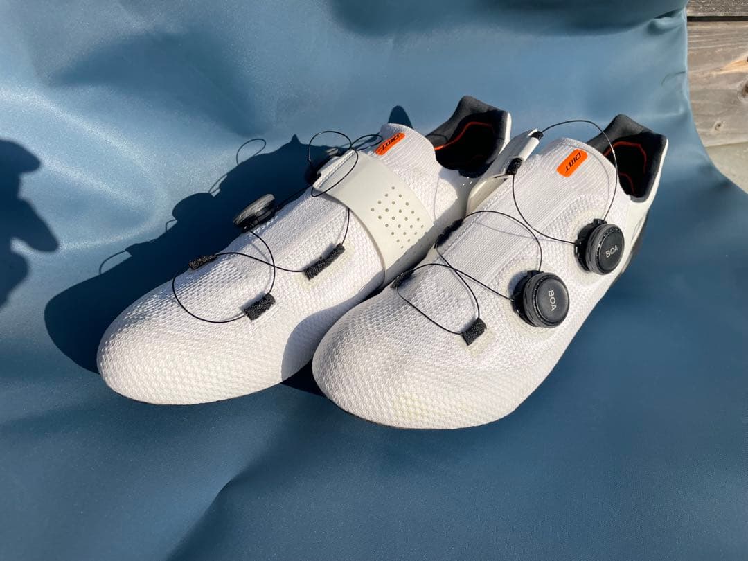 DMT シューズ ホワイト カーボンソール