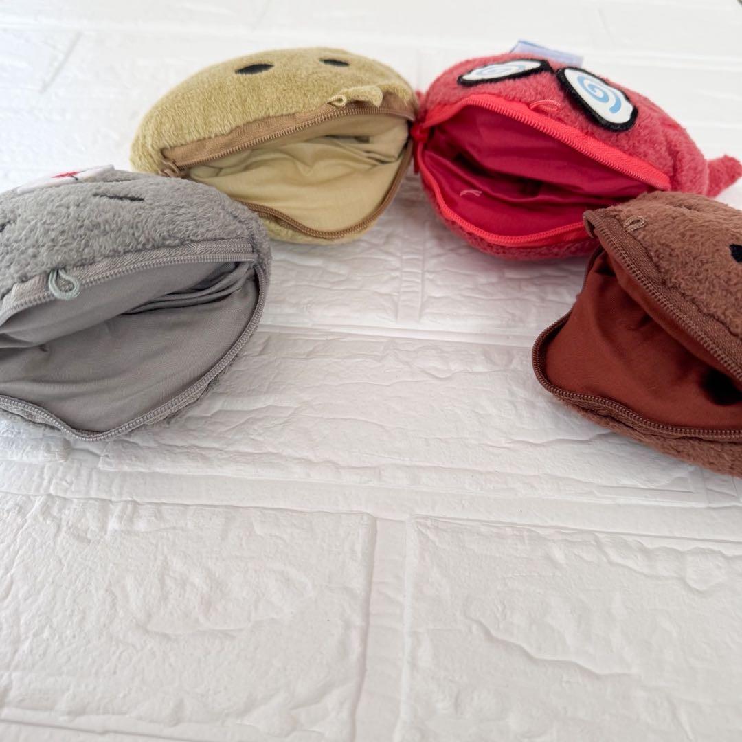 おさわりなめこ探偵栽培キット ぬいぐるみ大&ぬいぐるみストラップ&ポーチセット