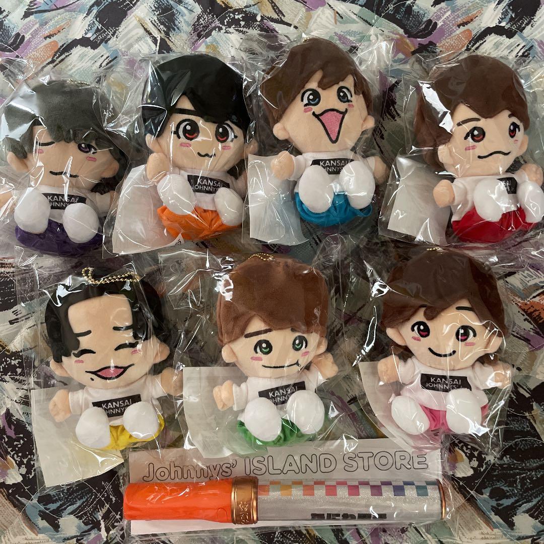 なにわ男子 ちびぬい ぬいぐるみ+ペンライト