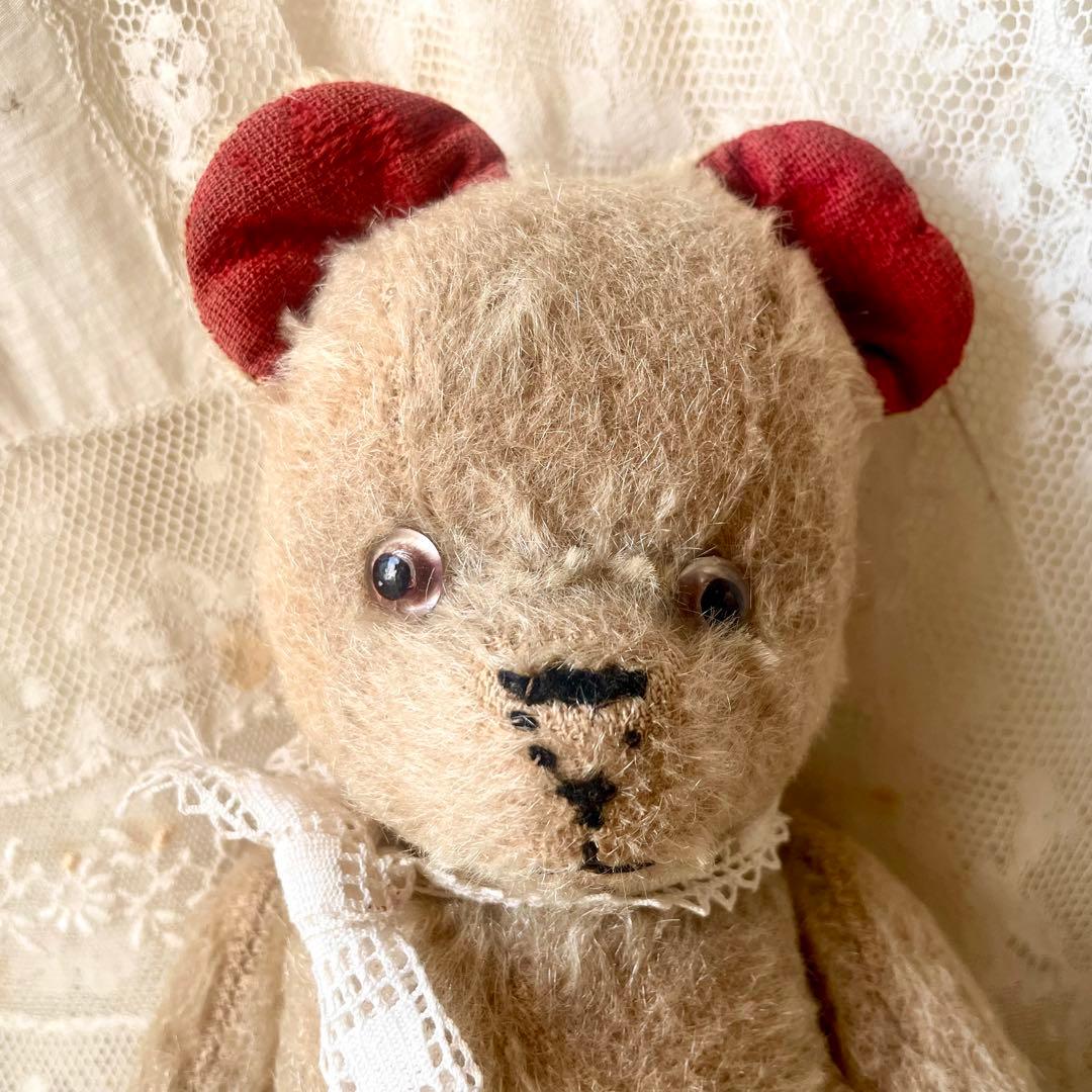 JPMベア2体セット26cm&30cmテディベア　ぬいぐるみフランスアンティーク