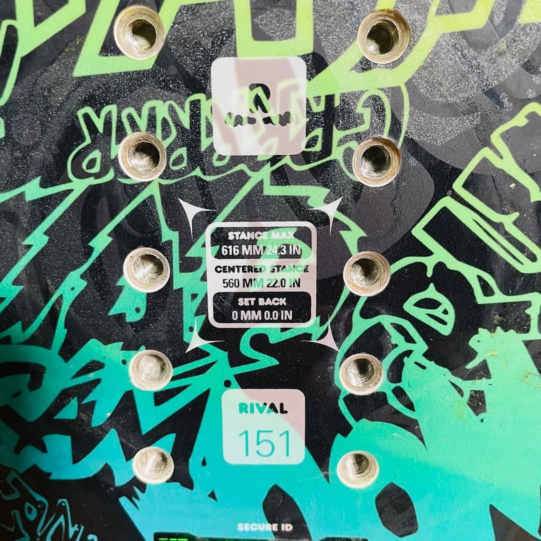 SALOMONサロモン RIVAL 151 スノーボード