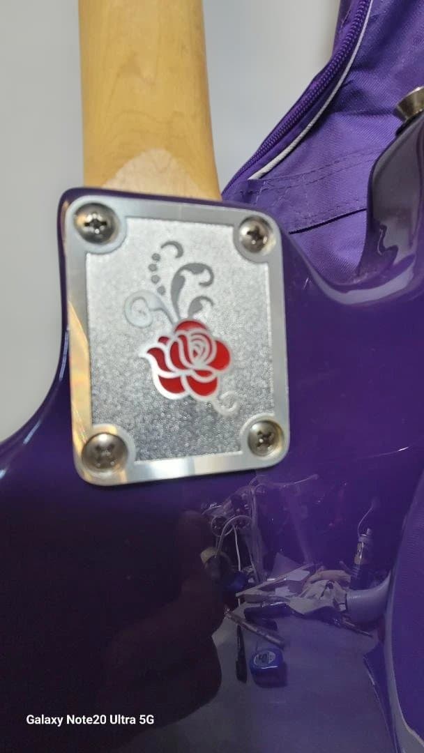 超美品★Gypsy Rose ストラトキャスター パープル★ケース付き