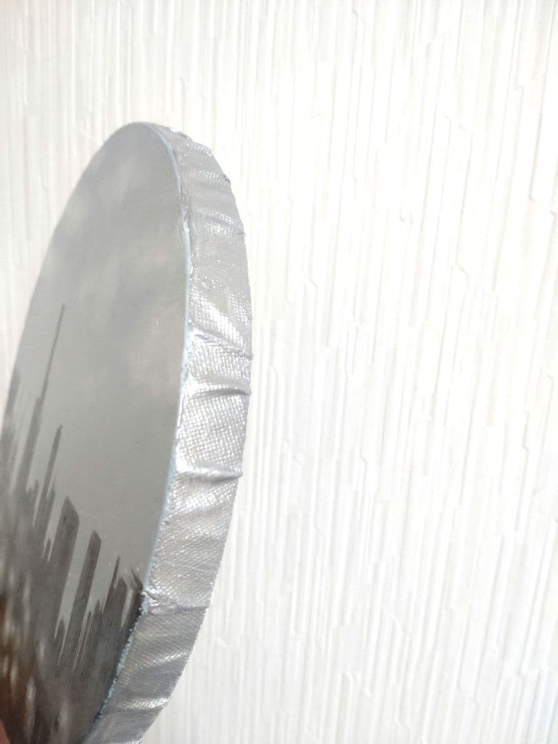 風景画/油絵【湿音】1点物の原画◆作者サイン入り/都会の油彩画