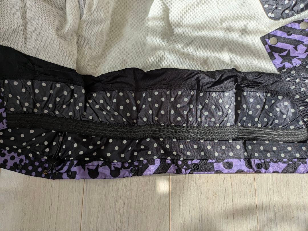 スノボ　ウェア　キッズ　レディース　紫黄色　ヘルメット　ゴーグル　手袋　インナー