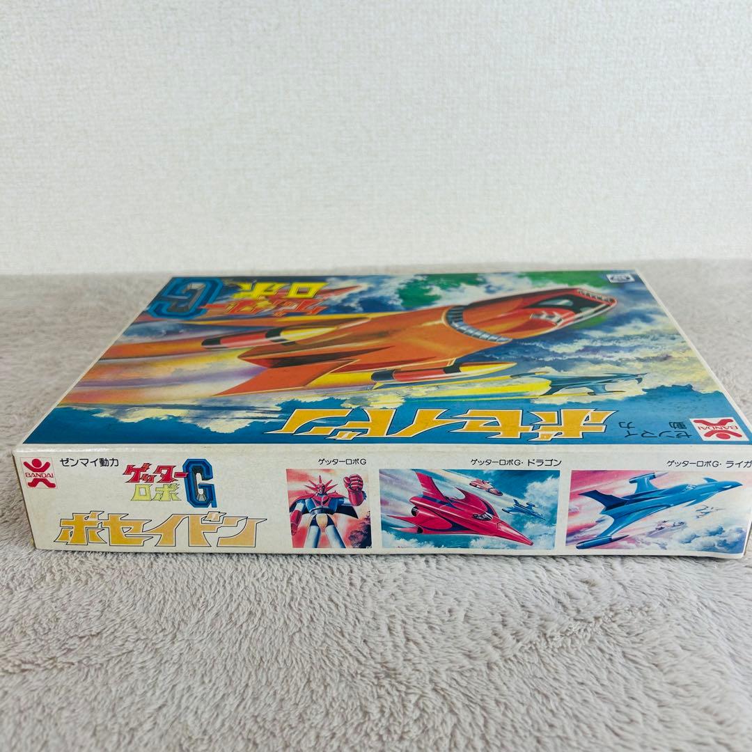 【激希少】旧バンダイ ゲッターロボG ポセイドン 未組み立て　外箱極美品